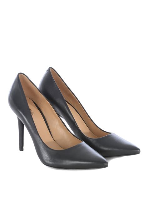 Michael Michael Kors Womens Claire Pump Leather Pointed Toe 